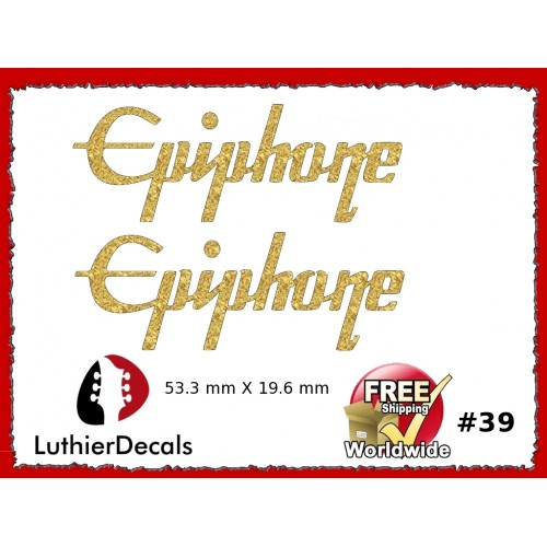 Epiphone Guitar Decal #39